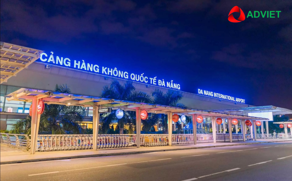 Quảng cáo tại nhà ga T2 sân bay Đà Nẵng