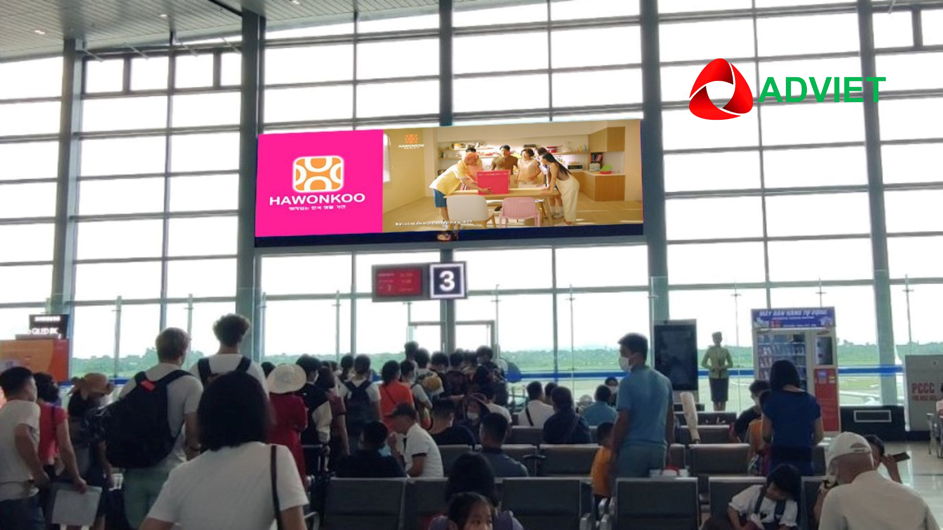 Quảng cáo màn hình LED sân bay Cát Bi mang lại nhiều lợi ích nổi bật