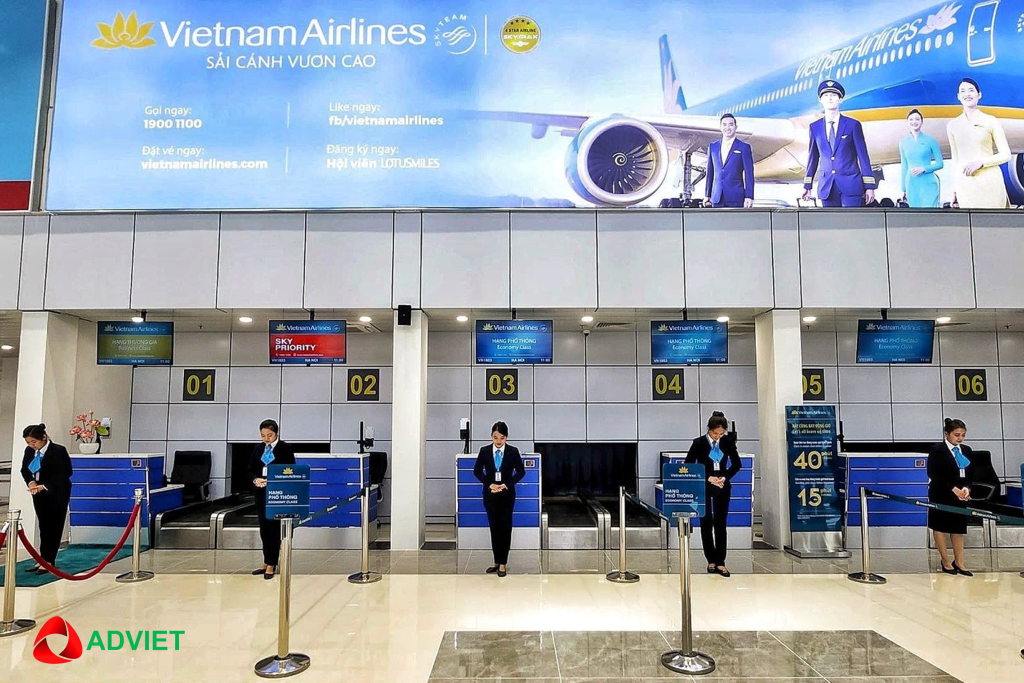 Quảng cáo màn hình LED tại Sân bay Điện Biên có mức chi phí hợp lý