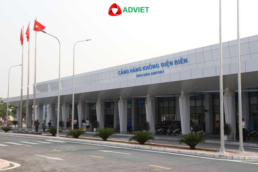 Quảng cáo màn hình LED sân bay Điện Biên