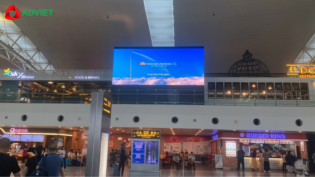 Top 5 vị trí quảng cáo màn hình LED sân bay Nội Bài: Hiệu quả nhất