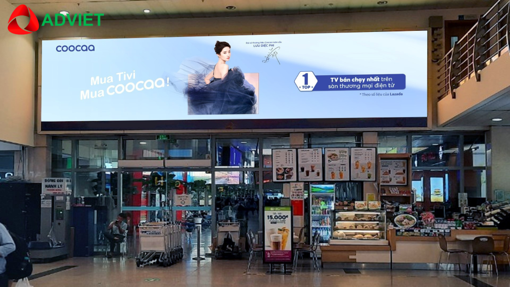 Quy trình quảng cáo sân bay phụ thuộc vào nhiều yếu tố