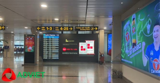 Quảng cáo màn hình LED sân bay Tân Sơn Nhất – Giải pháp truyền thông hiệu quả
