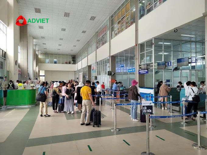 Quảng cáo màn hình LED khu vực check-in