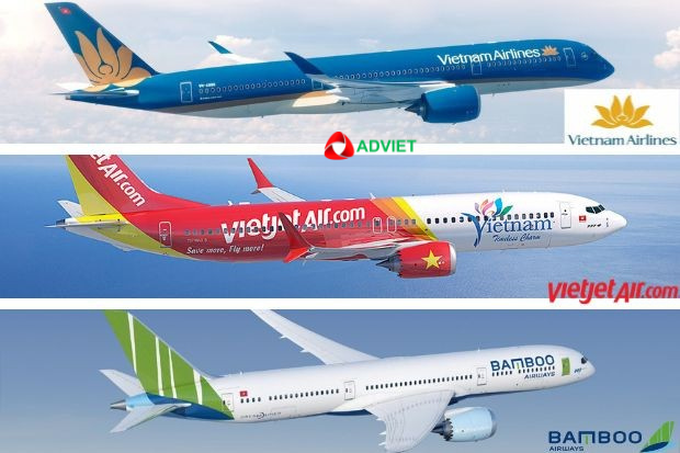 Các hãng hàng không đang khai thác đường bay tới Côn Đảo