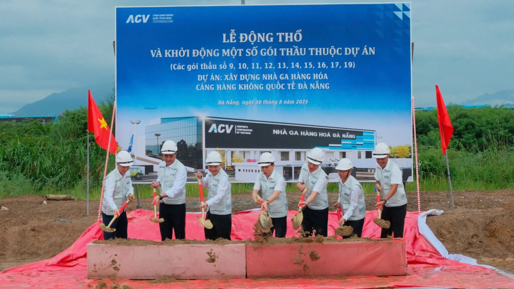 Lễ khởi công Nhà ga hàng hóa tại Cảng hàng không quốc tế Đà Nẵng