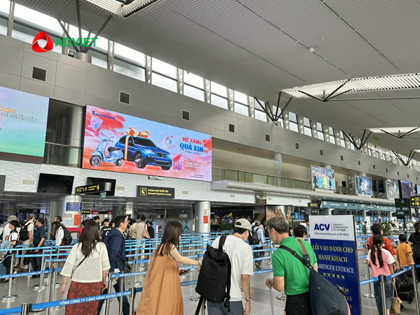 Quảng cáo sân bay giúp thương hiệu xa xỉ tiếp cận khách hàng thu nhập cao tại nhà ga quốc tế