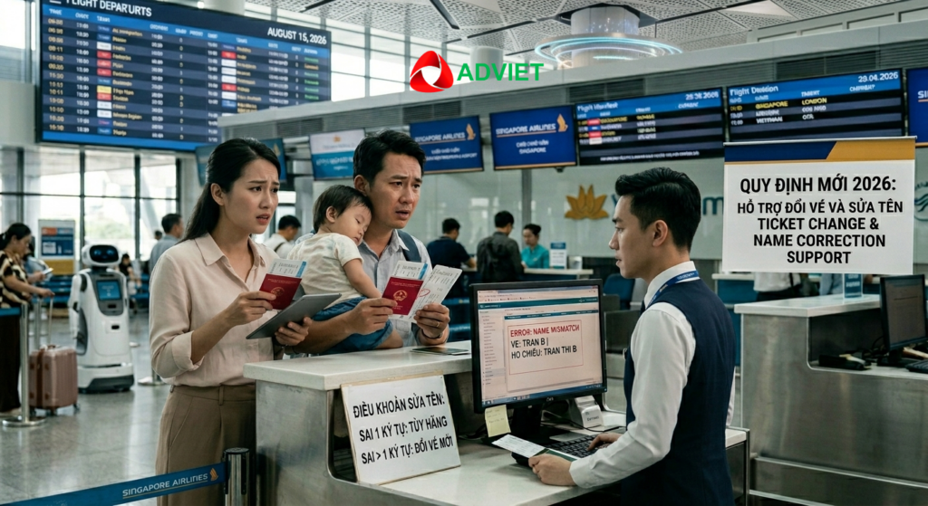 Cách xử lý khi bị sai tên trên hộ chiếu