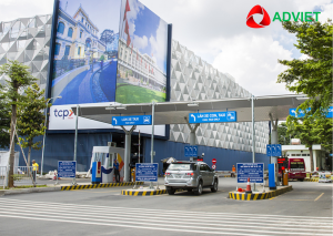 Quảng cáo ở bãi gửi xe