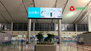 Top 5 vị trí quảng cáo màn hình LED sân bay Nội Bài
