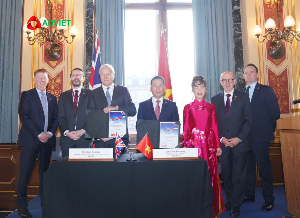 Vietjet đặt mua 100 tàu bay Airbus A321neo