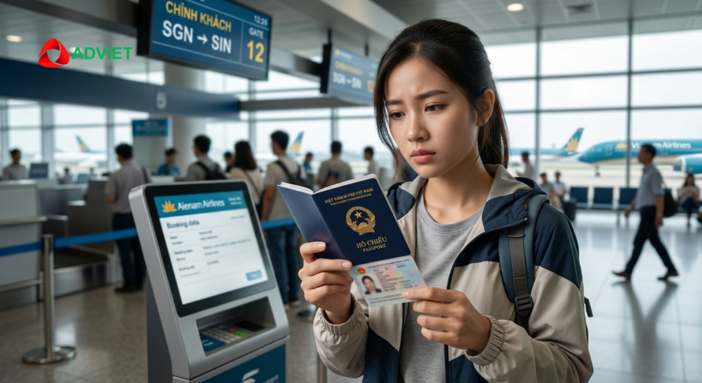 Sai tên hộ chiếu có được lên máy bay không? Quy định mới hành khách cần lưu ý